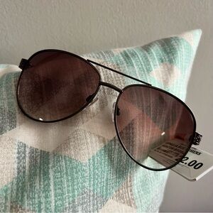 #10 Ophelia Roe Women’s Brown Aviator Sunglasses